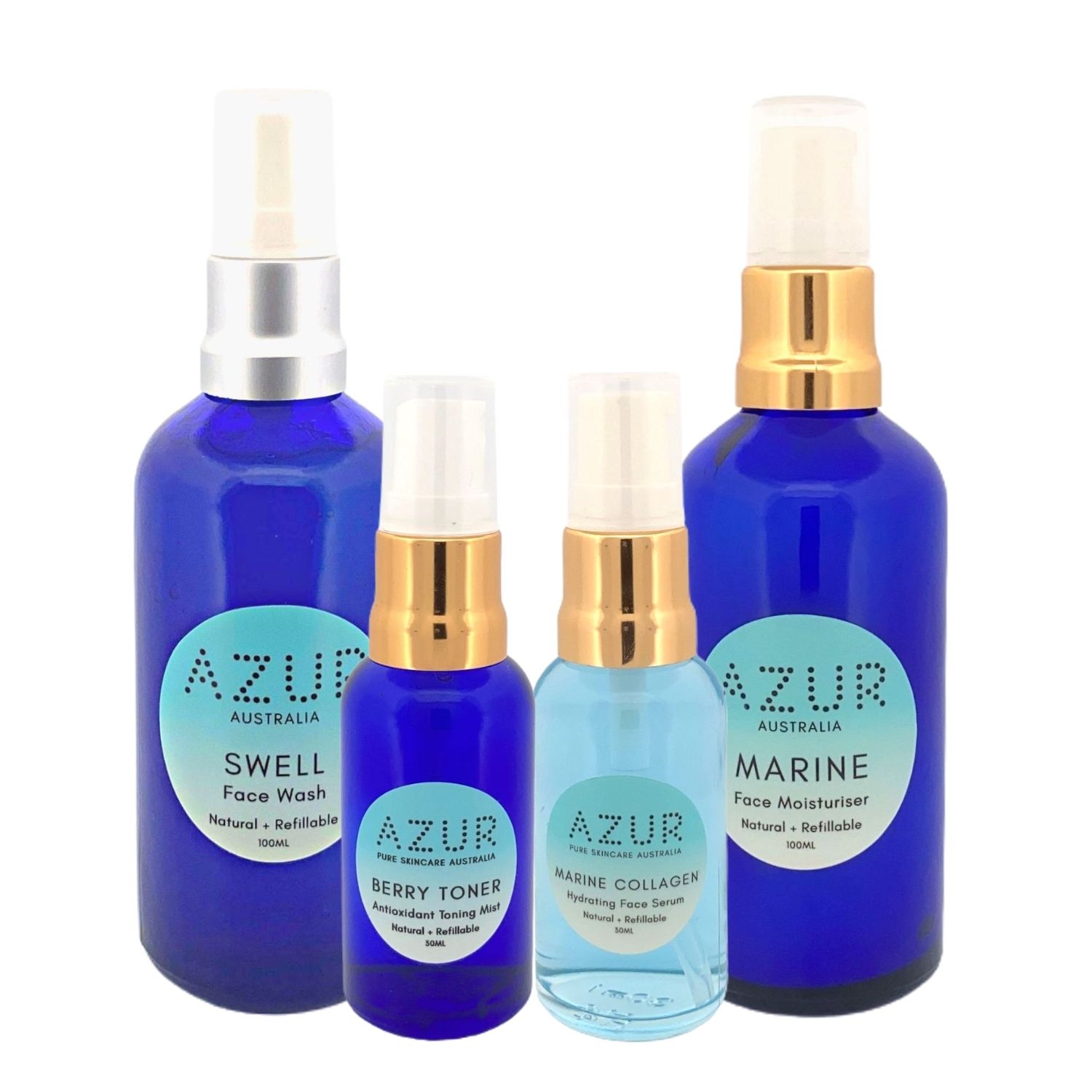 Wash Toner Serum Moisturiser